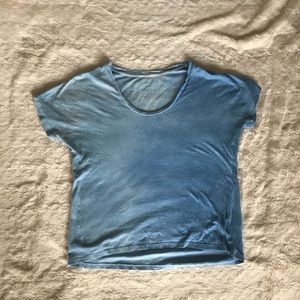 Everlane Light blue tie-dye tee